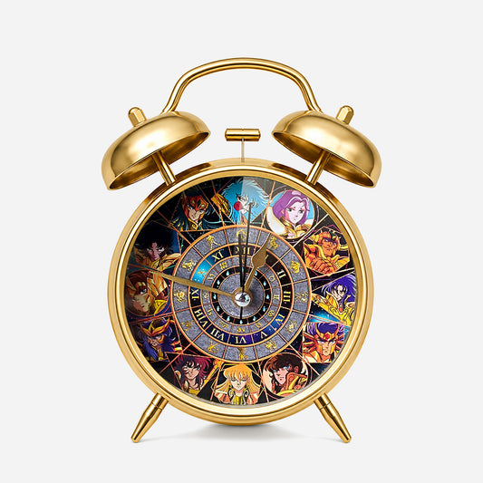 Reloj despertador Caballeros Dorados