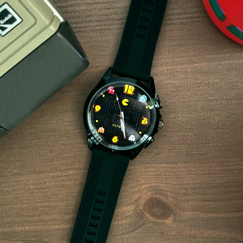 Pacman reloj de pulsera
